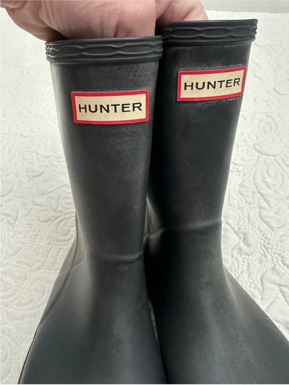 Hunter Original Kids Black Rain Boots Toddler Size 11